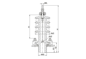 國網(wǎng)高壓套管10kV/100~400A加焊接桿