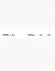 專(zhuān)精特新中小企業(yè)